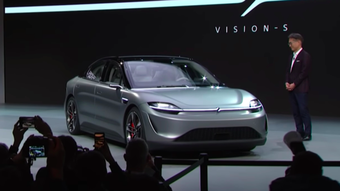 CES 2020: Sony announces electric car concept